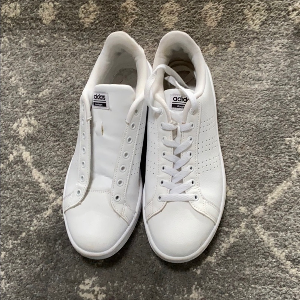 White sneakers